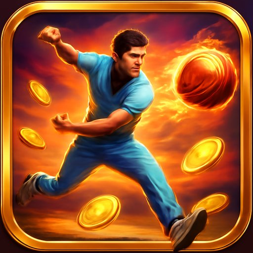 BD188 মোবাইলে সিমুলেটেড ক্রিকেট দৃশ্য